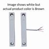 Show product details for SM-22WG-BR-10 Tane Alarm .63" Diameter SPDT Loop Surface Mount Commercial Type Water Resistant Magnetic Contact 1.5" Gap - Pack of 10 - Brown