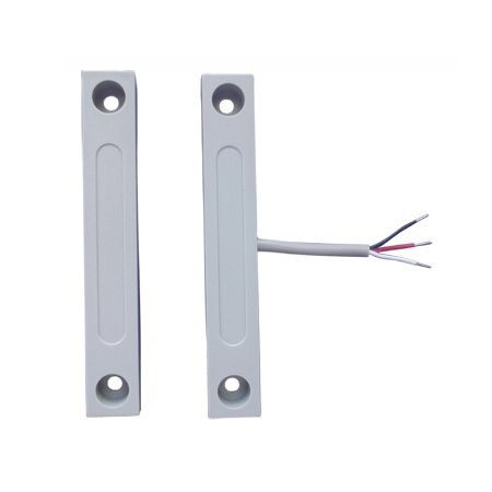 SM-20WG-WPWH Tane Alarm .63" Diameter NO Closed Loop Surface Mount Commercial Type Water Resistant Magnetic Contact 1.5" Gap - White