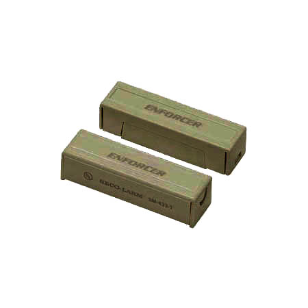 SM-433-T/B-10 Seco-Larm Surface Mount N.C. Magnetic Contact w/ Concealed Screw Terminals - Brown - Pack of 10