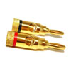 Show product details for SPEAKER-PLUGS Audio Banana Plugs - Open Screw - Pair