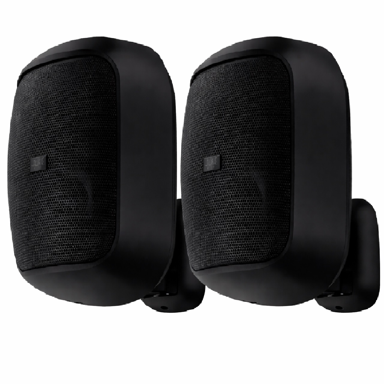 SPIN-SPEAKERS-B Juke Audio 5" 80W Outdoor Wall-mountable Speakers - Black - Pair of Speakers