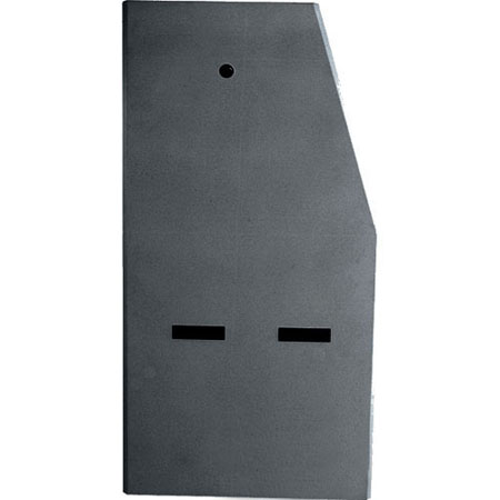 SPNQ-1427-1217BK Middle Atlantic Quiet-Cool Series 17 Degree Console Side Panels, Pair - Black