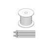 Show product details for SPW53 Vanco Wire Premium Speaker 16GA 25 ft