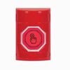 Show product details for SS2007NT-ES STI Red No Cover Weather Resistant Momentary (Illuminated) with Red Lens Stopper Station with No Text Label Spanish