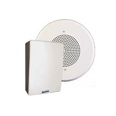 ST-C8MV Cooper Wheelock 8" SPKR,RND MTL,CEIL,25/70v,4W M TAP,VOL CTRL,WHT