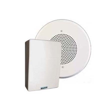 ST-C8V Cooper Wheelock 8" SPKR,RND,CEIL,25/70v,4W MULTI TAP,VOL CTRL,WHT