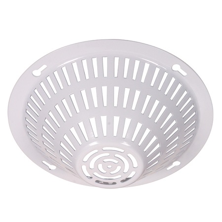 STI-8200-W STI Smoke Detector Damage Stopper Flush Mount - White Coated Steel - 8" H x 8" W x 3" D