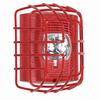 Show product details for STI-9705-R STI Strobe Wire Guard - Flush Mount - 7.40" H x 6.15" W x 3.39" D - Red