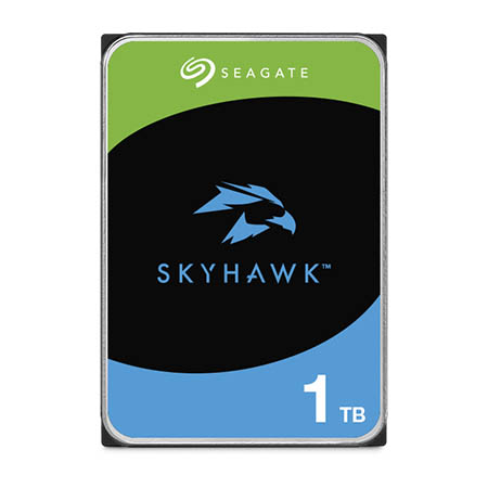[DISCONTINUED] ST1000VX005 Seagate Skyhawk Surveillance Grade Hard Drive 6Gb/s 64MB Cache 3.5" CMR Air - 1TB