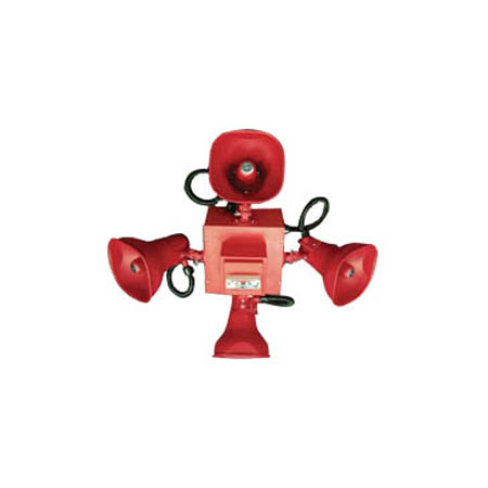 STH-4R24MCCH-FW Cooper Wheelock SPKR/STRB CLUST,4 STH 15 SR,RSS 24MCCH,FIRE,WHT