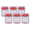 Show product details for STI-1100CP6 STI STI Stopper II with Horn Flush Mount with Fire Label - 6 Pack