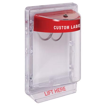 STI-1100CR STI Stopper II with Horn Flush Mount - Custom Label - Non-Returnable