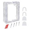 Show product details for STI-3100 STI Conduit Spacer for Stopper II and Weather Stopper Series - Clear