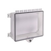 Show product details for STI-7520 STI NEMA 4X Protective Cabinet with Backplate and Key Lock - Clear