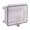 Show product details for STI-7521 STI NEMA 4X Polycarbonate Cabinet with Thumb Lock - Clear