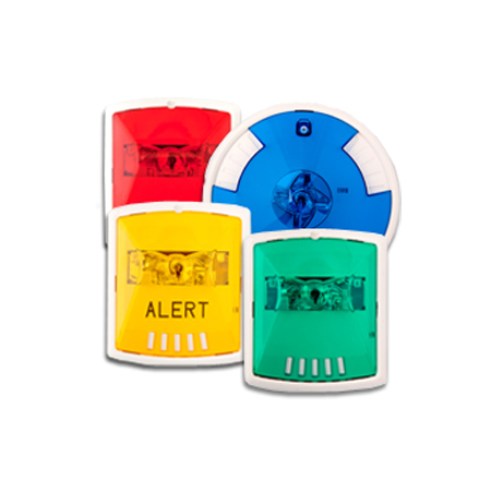 STR-NA Cooper Wheelock STR,RED,2W,WALL, 12/24V,8CD,NO LTR,AMBER