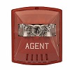 Show product details for STR-N Cooper Wheelock STR,RED,2W, WALL,12/24V,8CD,NO LTR