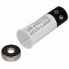 SM-4103-TQ/W-10 Seco-Larm ⅜" Rare-Earth, Stubby Press-Fit Mount Closed Loop Magnetic Contact with Quick-Connect Terminal block - White - Pack of 10