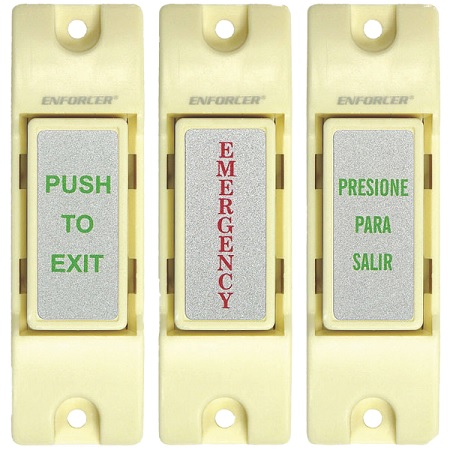 SS-075C-PEQ Seco-Larm N.O./N.C. Momentary Surface-Mount Switch