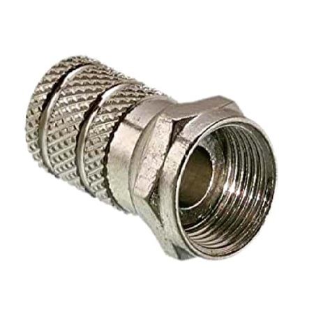 0406-6TOTP Triplett F Male 1 Pc Twist-On 75 Ohm RG6 - 10 Pack