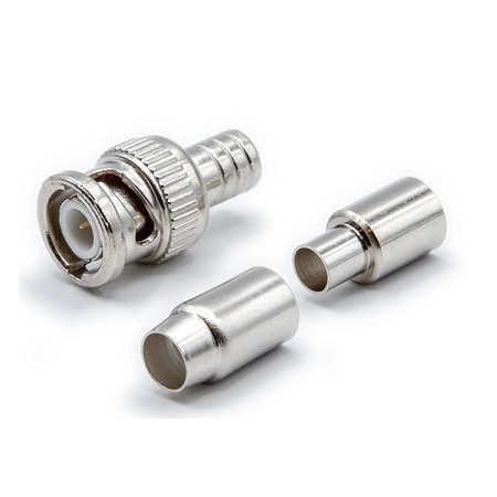 301-0TP Triplett BNC Male 2 Pc Crimp-On 50 Ohm - 10 Pack