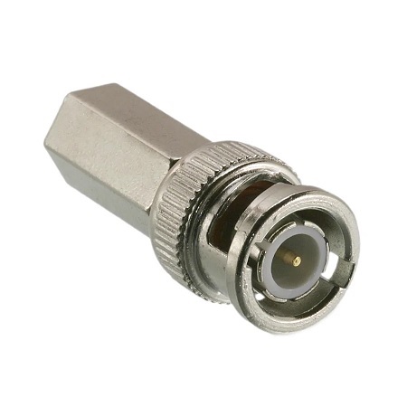 302-1TP Triplett BNC Male 1 Pc Twist-On 50 Ohm RG58 RG59 TFE & RG62 TFE 10 - Pack