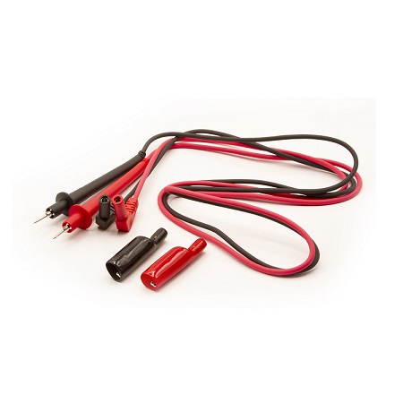 79-374 Triplett Universal 48" Test Leads with Insulated Screw-On Alligator Clips (Female Jack)