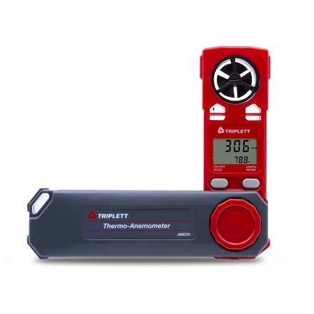 AM200 Triplett Pocket Thermo-Anemometer