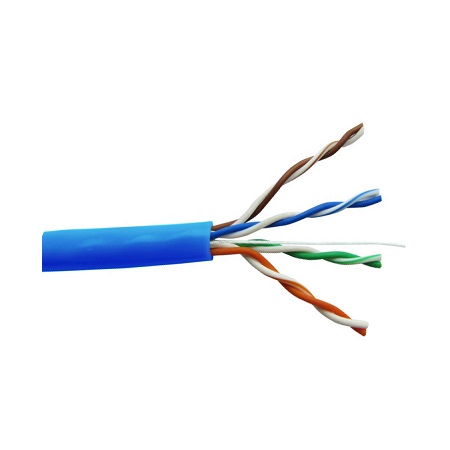 CAT5-1000BL Triplett CAT5E UTP 24AWG Cable 1000' Blue