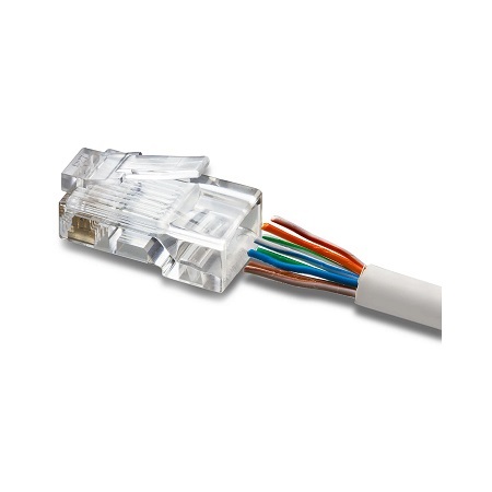 CAT6-HPP Triplett High Performance Modular CAT6 Connector Male (Not pass-through) Bag of 50