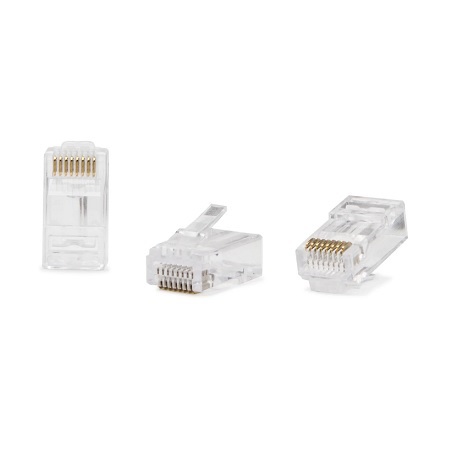 CAT6-HSPJAR Triplett High Speed Pass-Thru Modular CAT6 Connector Male Jar of 100