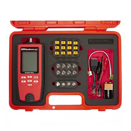 T130K5 Platinum Tools VDV MapMaster 3.0 Network & Coax Field Kit