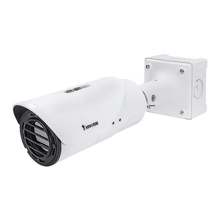 TB9331-E-35mm Vivotek 35mm 30FPS @ 720 x 480 Outdoor Uncooled Thermal IP Security Camera 12VDC/24VAC/PoE