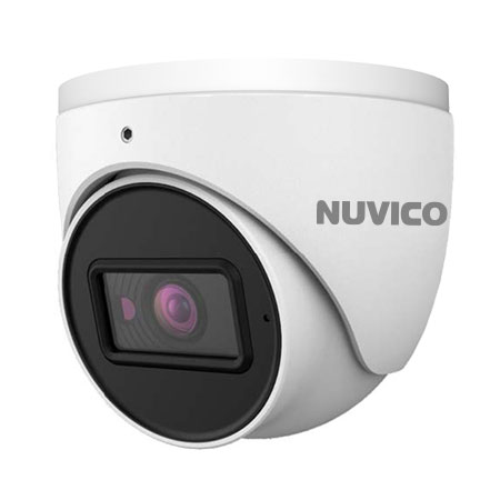 TCT-8MP-E2 Nuvico Xcel Series 2.8mm Lens 15FPS @ 8MP/4K Indoor/Outdoor IR Day/Night Eyeball HD-TVI/HD-CVI/AHD/Analog Security Camera 12VDC