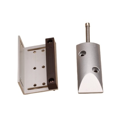 TEM-46WWP18 Metal Overhead Door Contact SPDT 2" Gap w/ 18" Stainless Steel Armored Cable