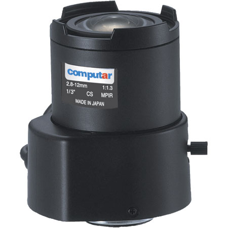 TG4Z2816FCS-MPIR Computar CS-Mount 2.8-12mm Vari-focal F/1.6 1.3 Mega-Pixel IR-corrected DC Auto Iris Lens