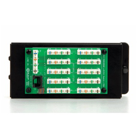 TM7554 Legrand On-Q 4x10 Punch Down Telecom Module RJ31X