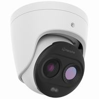 TNM-C2722TDR Hanwha Vision T Series 4.46-1.9mm 30FPS @ 3MP Indoor/Outdoor Day/Night WDR Fire Detection Bi-spectrum Thermal Network IP Security Camera PoE