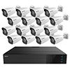 Show product details for TNP3208AI-8MB16 Nuvico Xcel Series 32 Channel 4K NVR Kit 256Mbps Max Throughput - 8TB Built-in 16 Port PoE and 16 x 8MP 2.8~12mm Motorized Outdoor IR Bullet IP Security Cameras
