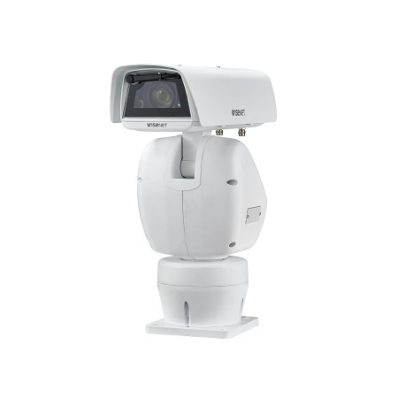 TNU-6321 Hanwha Techwin 4.44 ~ 142.6mm Varifocal 60FPS @ 1080p Outdoor IR Day/Night WDR Positioning IP Security Camera 24VAC