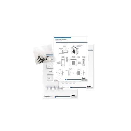TP-MK1 Middle Atlantic TechPed Series Custom Finishing Millwork Kit