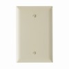 Show product details for TPJ13LA-20 Legrand On-Q Blank Plates Box Mounted One Gang Light Almond - 20 Pack