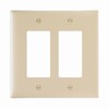 Show product details for TPJ262-20 Legrand On-Q Decorator Openings Two Gang Brown - 20 Pack