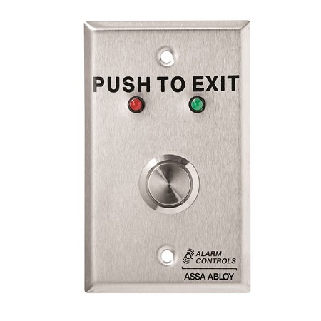 Alarm Controls Vandal Resistant Push Buttons