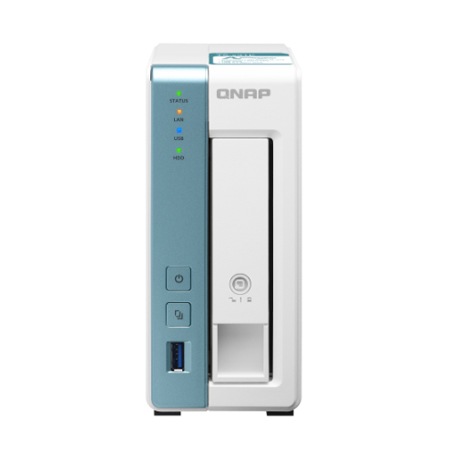 [DISCONTINUED] TS-131K-US QNAP 1-bay NAS 1.7GHz Annapurna Labs AL-214 4-core 1GB RAM - No HDD
