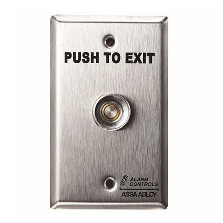TS-16302 Alarm Controls Pneumatic Time Delay Request to Exit Station