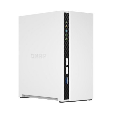 TS-233-US QNAP 2-Bay Desktop NAS 2.0 GHz ARM 4-core Cortex-A55 2GB RAM - No HDD