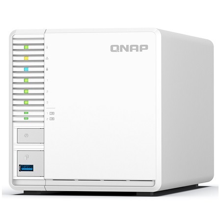 TS-364-8G-US QNAP 3-Bay Desktop NAS 2.9GHz Intel Celeron N5095 4-core 8GB - No HDD