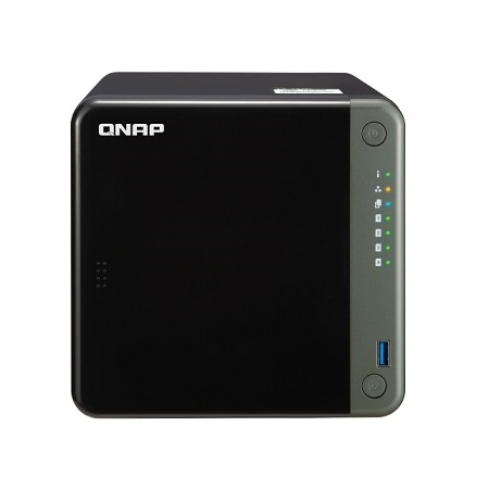 [DISCONTINUED] TS-453D-4G-US QNAP 4 Bay Desktop NAS 2GHz Intel Celeron J4125 Quad-Core 4GB RAM - No HDD