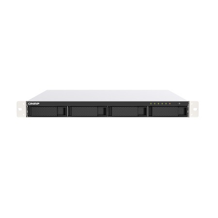 [DISCONTINUED] TS-453DU-4G-US QNAP 4 Bay Rackmount NAS/iSCI/IP-SAN 2.0GHz Intel Celeron J4125 Quad-core 4GB RAM - No HDD